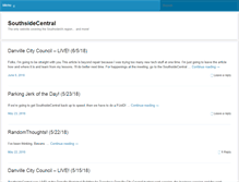 Tablet Screenshot of blog.southsidecentral.com